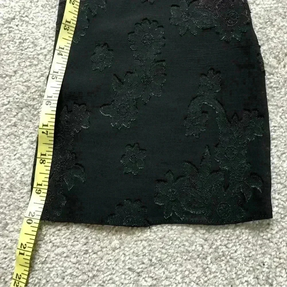 NEW Vince Camuto Blouse Black - Picture 6 of 9